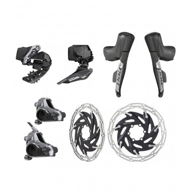 SRAM Red ETap AXS 2 Flat-Mount HRD Groupset SRAM Red ETap AXS 2 Flat-Mount HRD Groupset