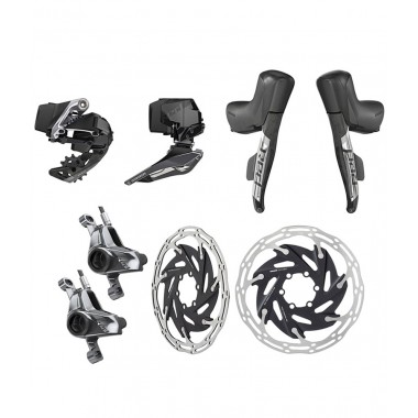 SRAM Red ETap AXS 2 Post-Mount HRD Groupset SRAM Red ETap AXS 2 Post-Mount HRD Groupset