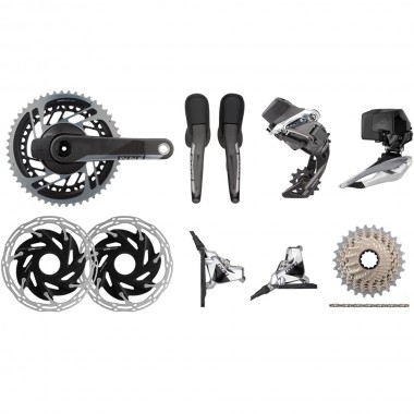 SRAM Red Etap AXS HRD FM 2x12 37-50 Cl Disc Brake Power Meter Groupset SRAM Red Etap AXS HRD FM 2x12 37-50 Cl Disc Brake Power Meter Groupset